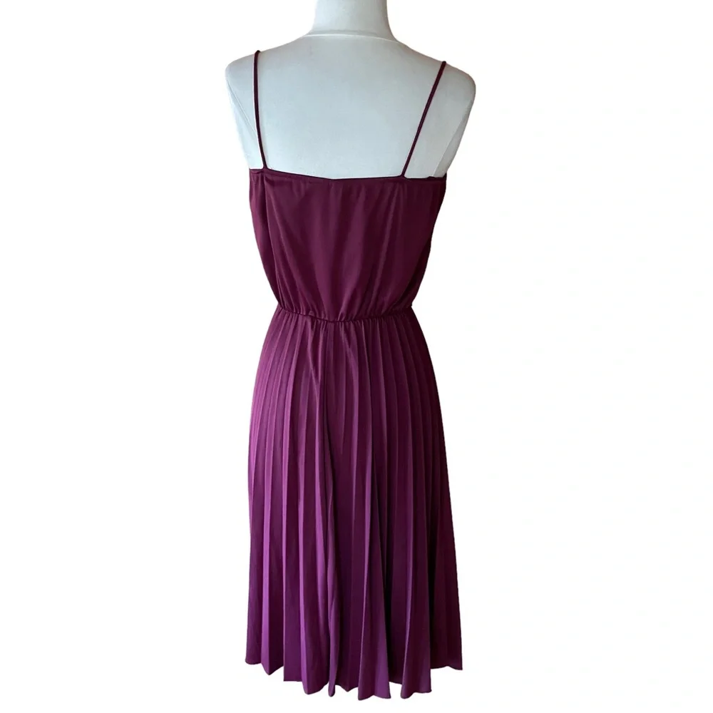 1970s 2 Piece‎ Poly, Pleated Sundress
